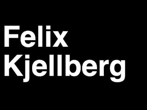 How to Pronounce Felix Kjellberg PewDiePie Video Game YouTuber