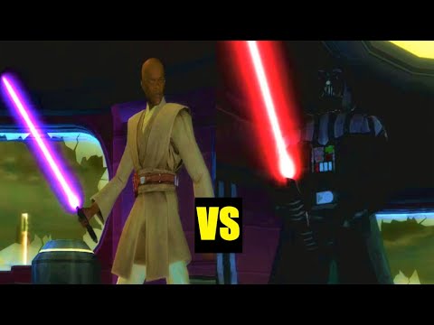 Mace Windu vs Darth Vader - Star Wars: Revenge of the Sith