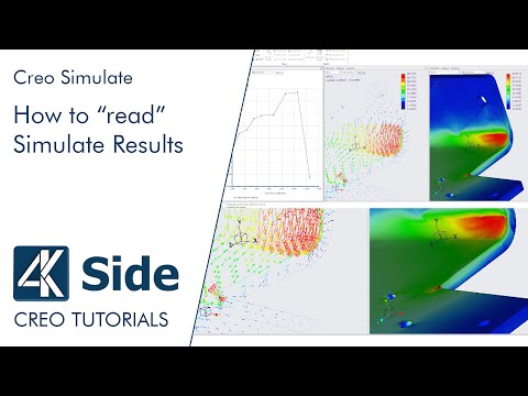 How to read Simulate Results | Creo Simulate tutorial