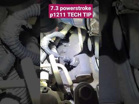 7.3 POWERSTROKE WITH A CODE P1211 ICP ABOVE/ BELOW DESIRED HERE IS A TECH TIP