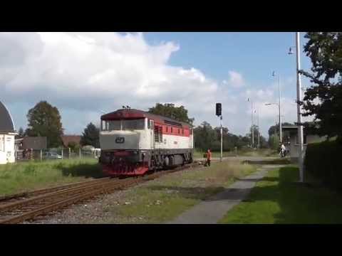 749.107-9 na vlaku Os 13719/8 - Olomouc - Uničov - Olomouc