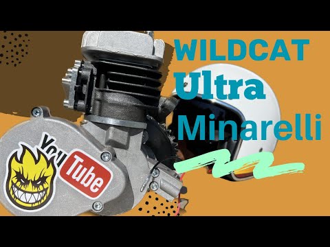 WildCat Ultra Minarelli 6hp Race engine! #motorizedbicycle