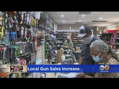 Local Gun Shop Sees Increase In Sales Following Attack On U.S. Capitol