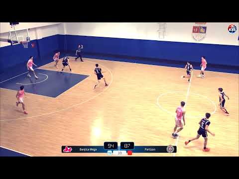 Novogodišnji turnir za pionire Borislav Reba Ćorković Finale Banjica Mega - Partizan