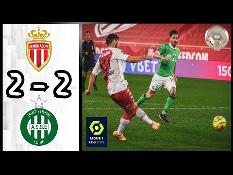 AS Monaco 2 - 2 AS Saint-Étienne | Résumé et Buts | Ligue 1