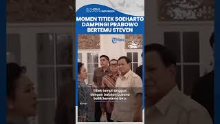 Momen Titiek Soeharto Dampingi Presiden Prabowo Bertemu Aktor Laga AS Steven Seagal, Adabnya Disorot