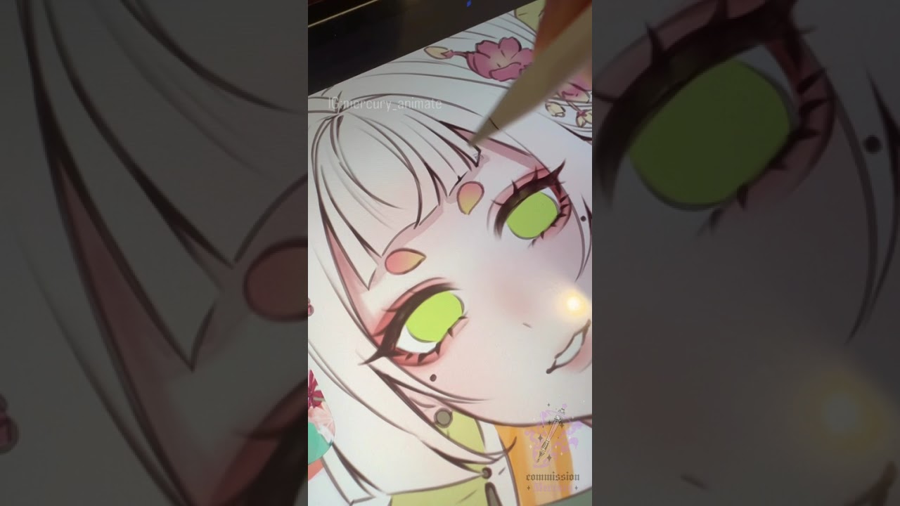 你能猜出我在畫誰嗎✨ Can you guess who I’m drawing? #art #artist #vtuber #イラスト #drawing #畫畫 #傳說對決 #繪畫 #shorts