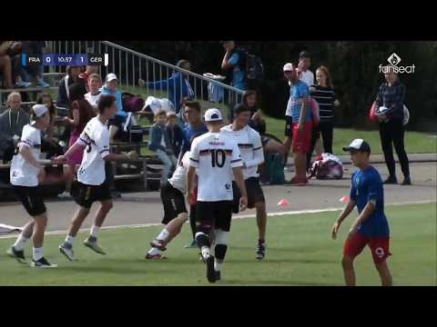EYUC 2017 - France vs Germany - U17 Men's Final - Ultimate frisbee