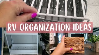 RV Organization Tips & Ideas | ORGANIZE WITH ME! :) ♥