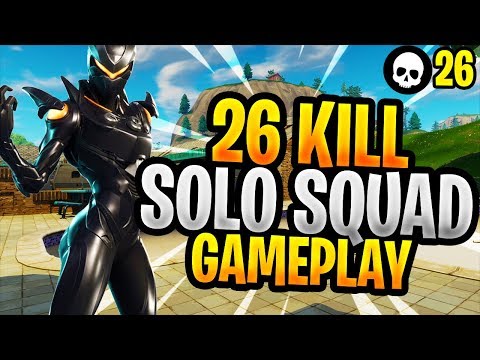 26 Kills Solo vs. Squads! (Top Console Fortnite Battle Royale Gameplay)