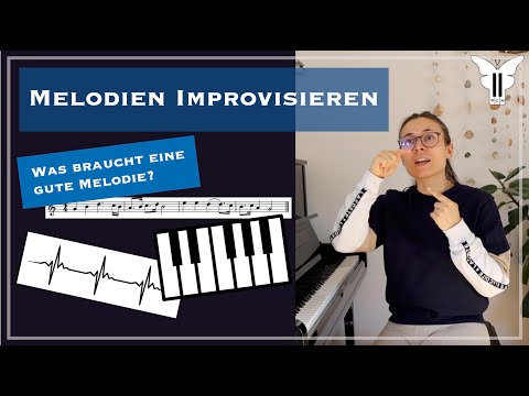 Melodien improvisieren am Klavier - dein Weg zu schönen Melodien