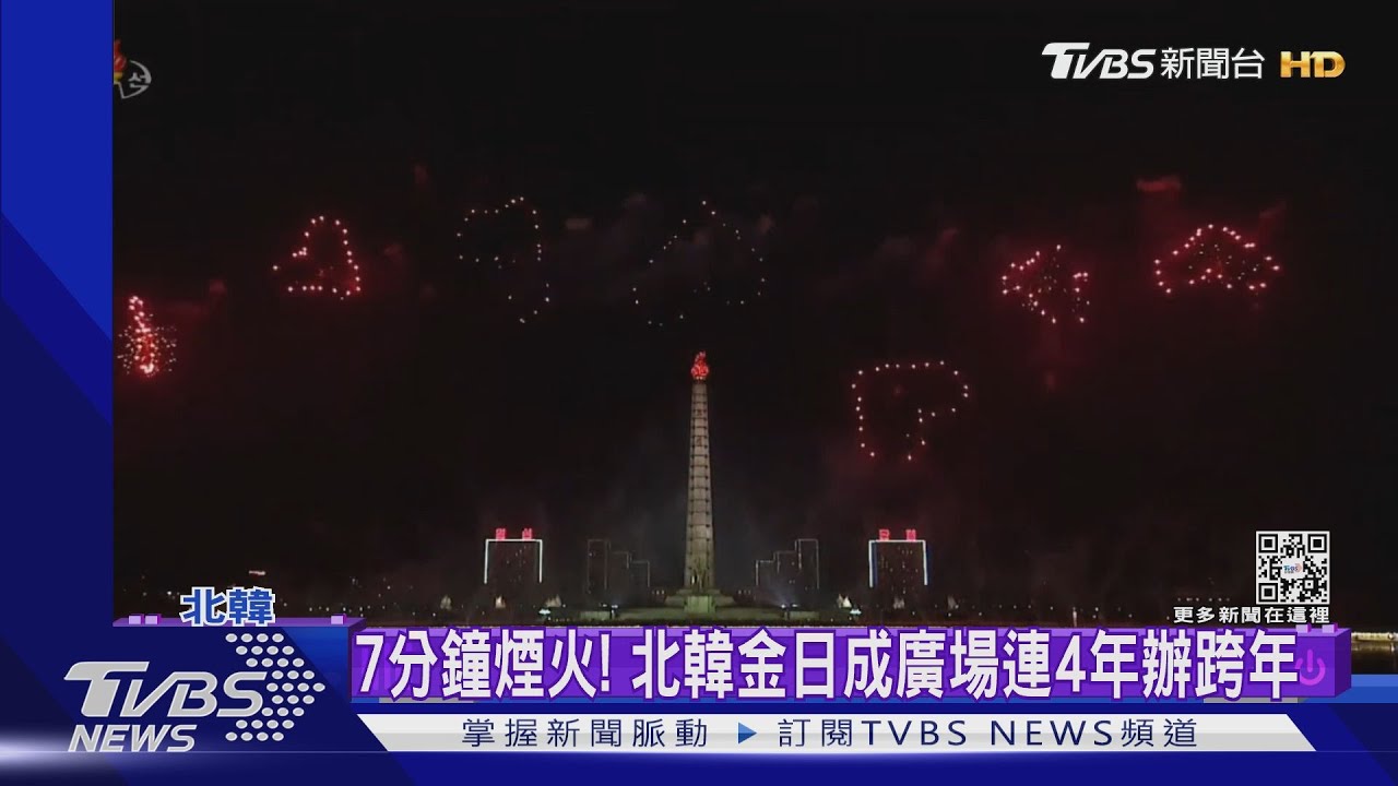 7分鐘煙火!北韓連4年辦跨年 金正恩卻說:2022煩惱年