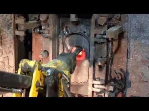 Brokk demolition in action