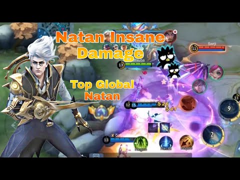 100% BROKEN DAMAGE🔥 | NATAN BEST BUILD 2023 | NATAN TOP GLOBAL