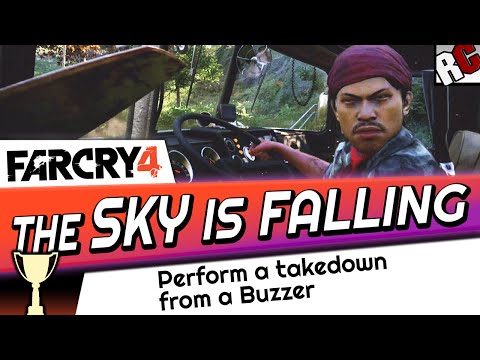 Far Cry 4 - THE SKY IS FALLING - Achievement/Trophy Guide - Takedown from a Buzzer