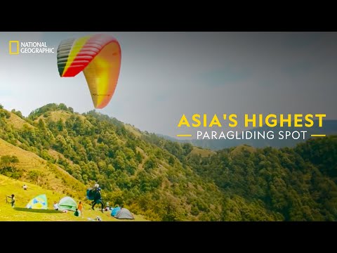 Asia's Highest Paragliding Spot | It Happens Only in India | National Geographic