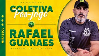 🎙️🦁 COLETIVA RAFAEL GUANAES - MIRASSOL X CORITIBA