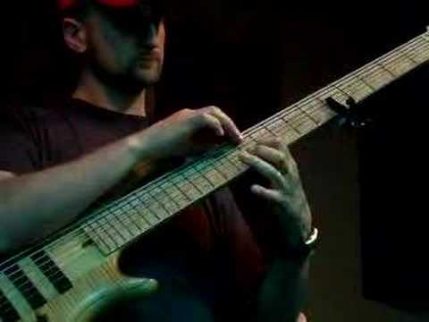 7 string bass 2 hand tapping