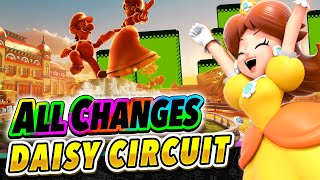 Is This Sarasaland?! All Changes in Daisy Circuit! | Classics VS Mario Kart 8 ANALYSIS