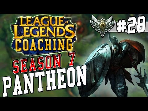 s7 LoL Coaching #28 - Pantheon Mid (Silver 5)