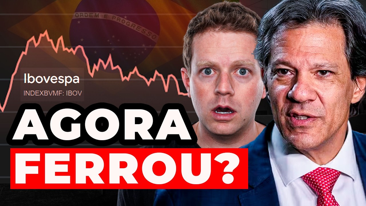 "ESTÃO ACABANDO COM O BRASIL": AGORA FERROU? Isenção IR, Dólar, Pronunciamento Haddad, Bolsa caindo