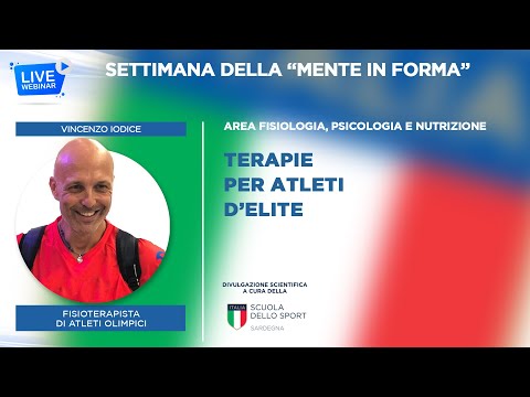 WEBINAR Vincenzo Iodice | Terapie fisioterapiche per atleti d'elite