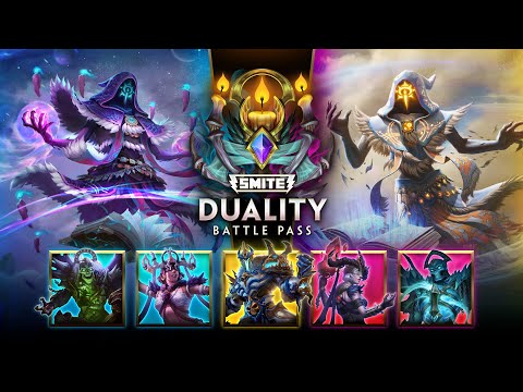 Smite 10.3 Duality Battle pass 24 All Levels Free and Paid Path
