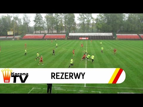 Korona II Kielce - Czarni Połaniec 2:2 - skrót meczu (26.09.2015 r.)