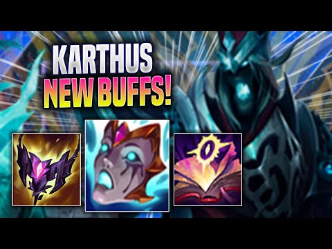 KOREAN CHALLENGER TRIES KARTHUS WITH NEW BUFFS! - Korean Challenger Plays Karthus JUNGLE vs Diana!