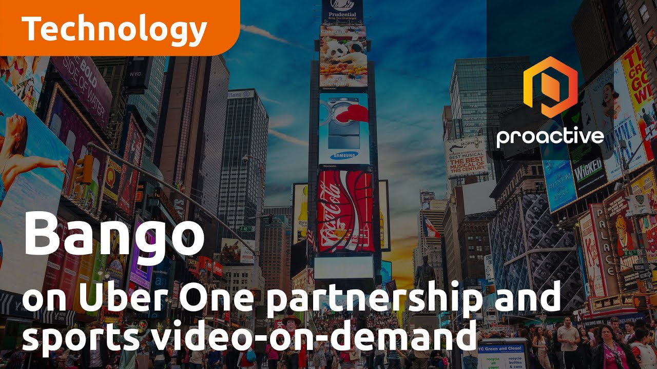 Bango CEO Paul Larbey on Uber One partnership; 'Going for Gold,' with sports video-on-demand