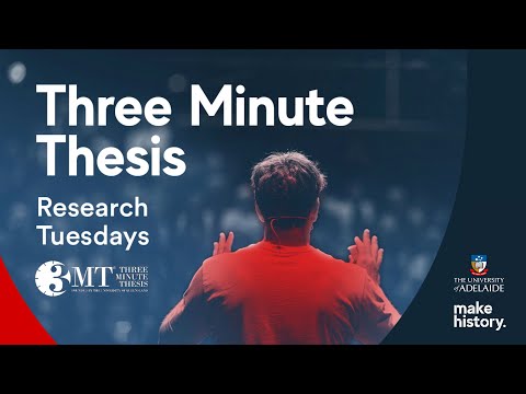 Research Tuesdays - Three Minute Thesis 2022