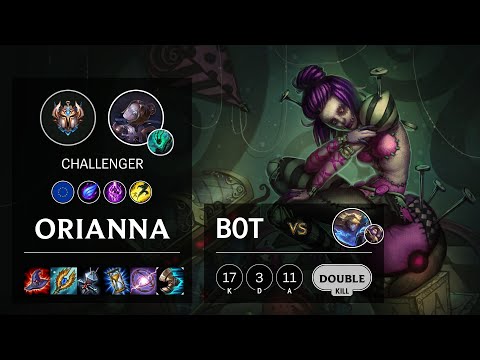 Orianna Bot vs Ezreal - EUW Challenger Patch 10.13