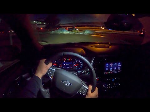 2022 Chevrolet Traverse RS AWD - POV Night Drive (Binaural Audio)