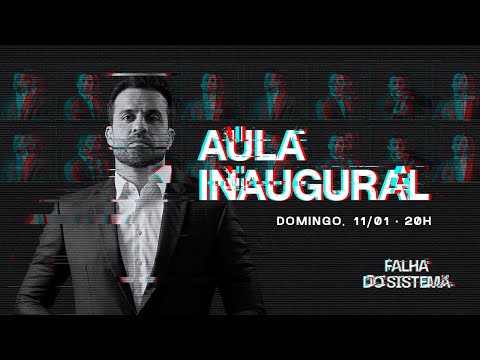 Aula inaugural: Falha do Sistema | domingo, 11 de janeiro, às 20h, ao vivo com Pablo Marçal