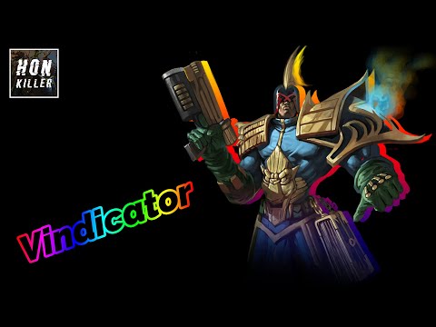 Vindicator Heroes of Newerth Gameplay | VitamlnD | Legendary