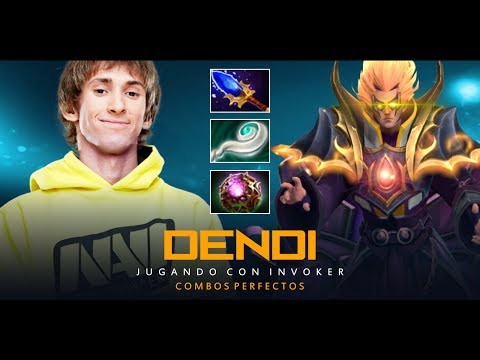 Dendi | Perfecto Invoker | Comeback | Buenos Combos | Dota 2
