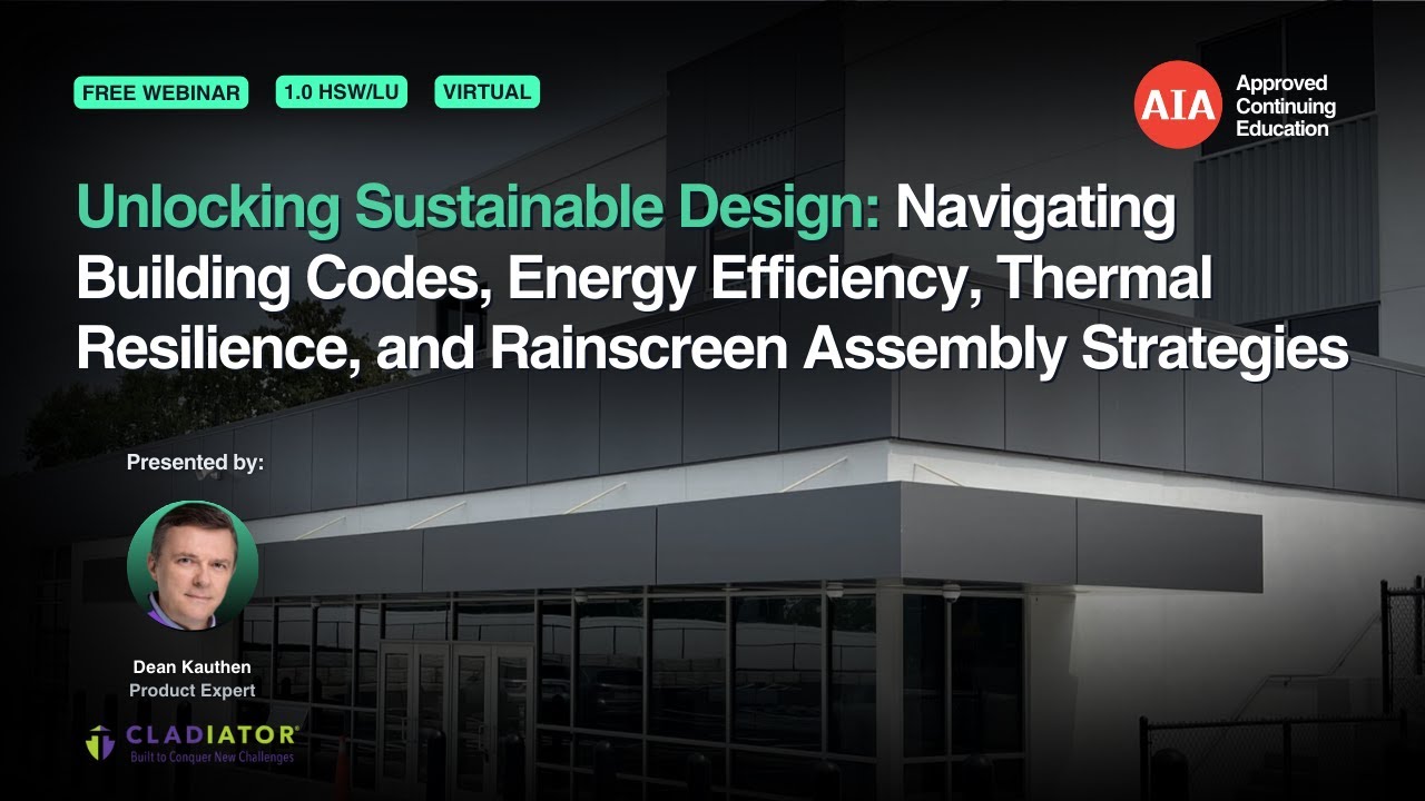 Unlocking Sustainable Design: Navigating Building Codes, Energy Efficiency, Thermal Resilience