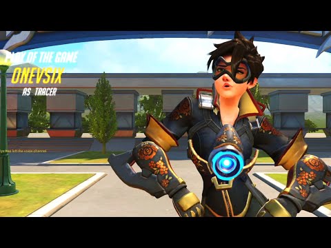 Kabaji Fastest Tracer God + ml7 Baptiste! POTG! [ Overwatch Season 30 Top 500 ]