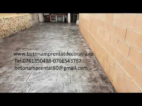 Beton Amprentat Toager -Timiș Tel.0761350488 -0766543767