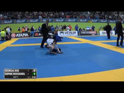 IBJJF Europe 2017 - Sophie Rossignol - Fight 01