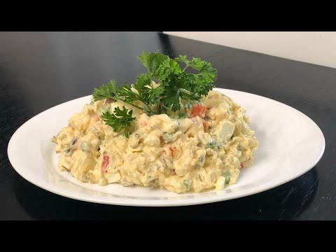How to make Haitian style Potato Salad (Salade Pomme De Terre)