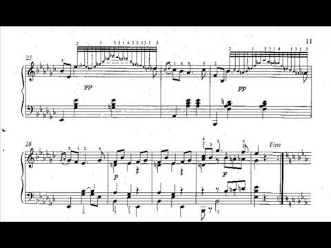 Carl Filtsch - Mazurka in E flat minor Op. 3 No. 3 (1843) SCORE