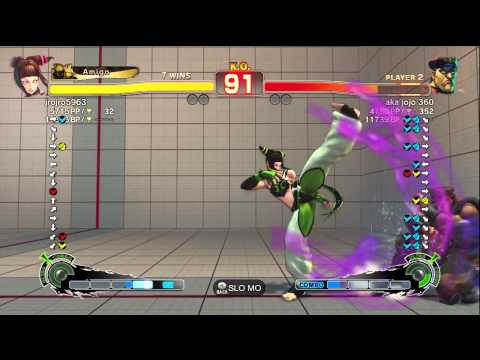 jrojro5963 (Juri) vs aka jojo (Bison) AE2012 Endless Matches *720p HD*