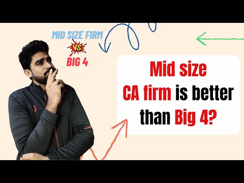 Is mid size CA firm better than Big 4 firm for Articleship | Big 4 or Midsize firm better
