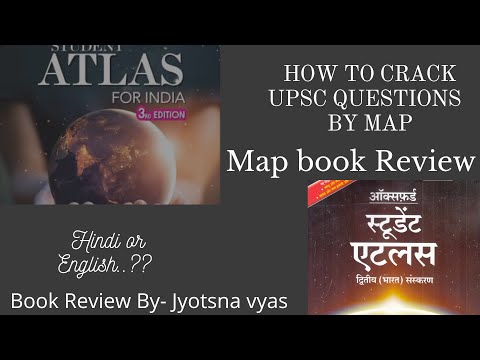 which book is best for cracking upsc through  maps| Map book Review | Book stories