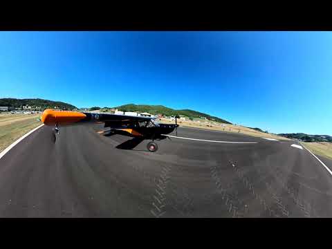 Landing to Pavullo Airport