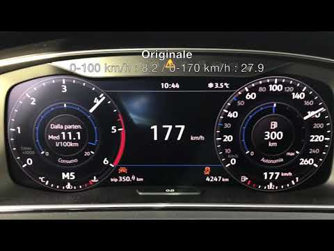 Rimappatura Volkwagen Golf7 2.0 TDI - 150cv By TopTuning Treviso