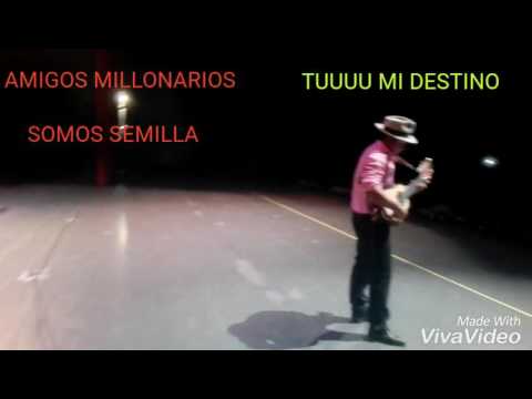 AMIGOS MILLONARIOS TU MI DESTINO EN VIVO