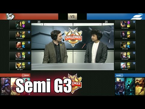 Misfits vs Epsilon eSports | Game 3 Semi Finals S6 EUCS Summer 2016 | MSF vs EPS G3 1080p