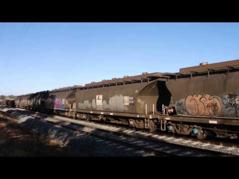 Junee Trains NR7, AN6 & NR22 with 4MB2